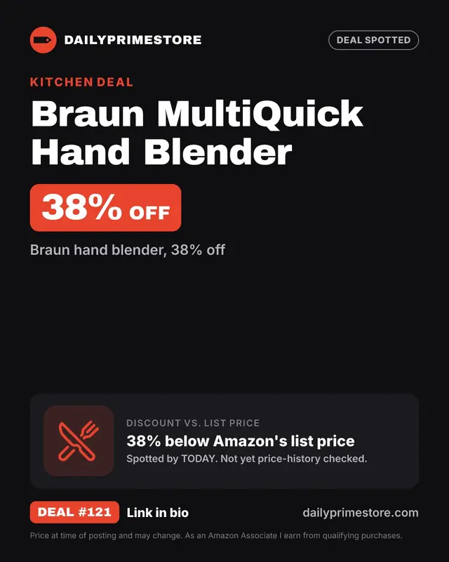 Braun MultiQuick Hand Blender