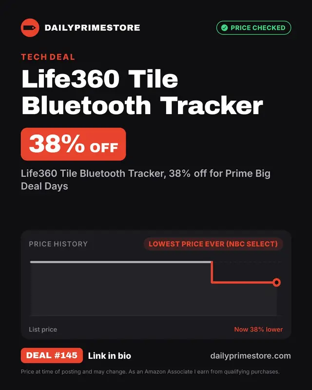 Life360 Tile Bluetooth Tracker