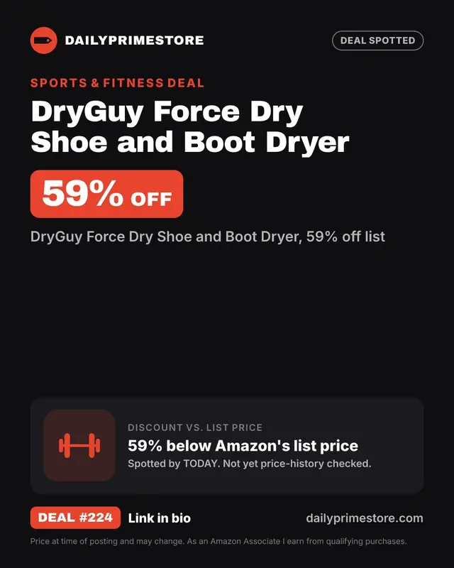 DryGuy Force Dry Shoe and Boot Dryer
