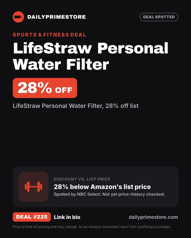 LifeStraw Personal Water Filter