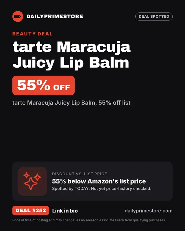 tarte Maracuja Juicy Lip Balm
