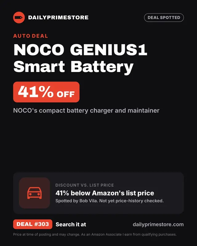 NOCO GENIUS1 Smart Battery Charger