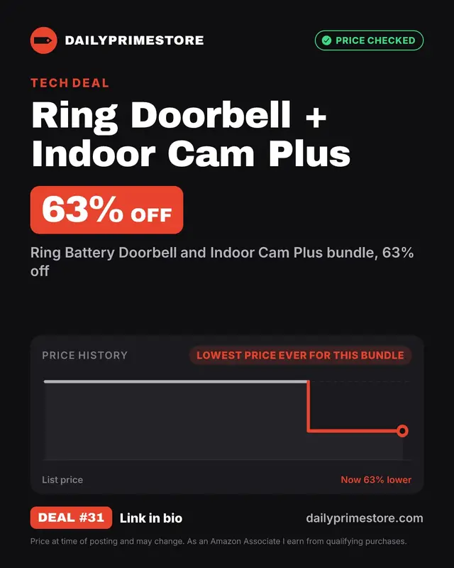 Ring Doorbell + Indoor Cam Plus