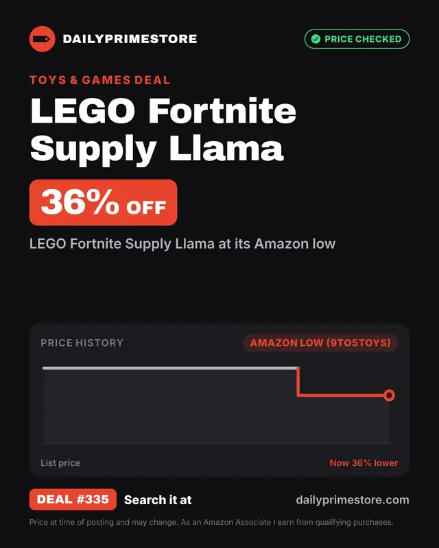LEGO Fortnite Supply Llama