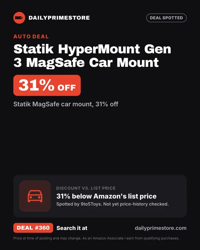 Statik HyperMount Gen 3 MagSafe Car Mount