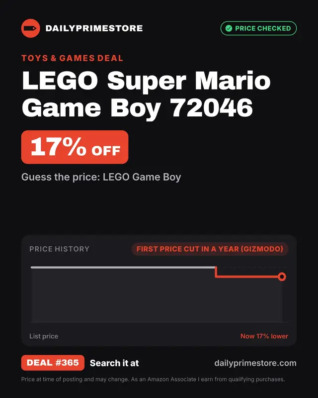 LEGO Super Mario Game Boy 72046