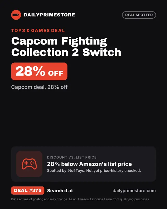 Capcom Fighting Collection 2 Switch