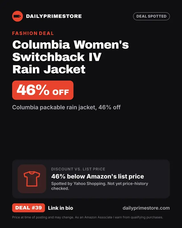 Columbia Women's Switchback IV Rain Jacket
