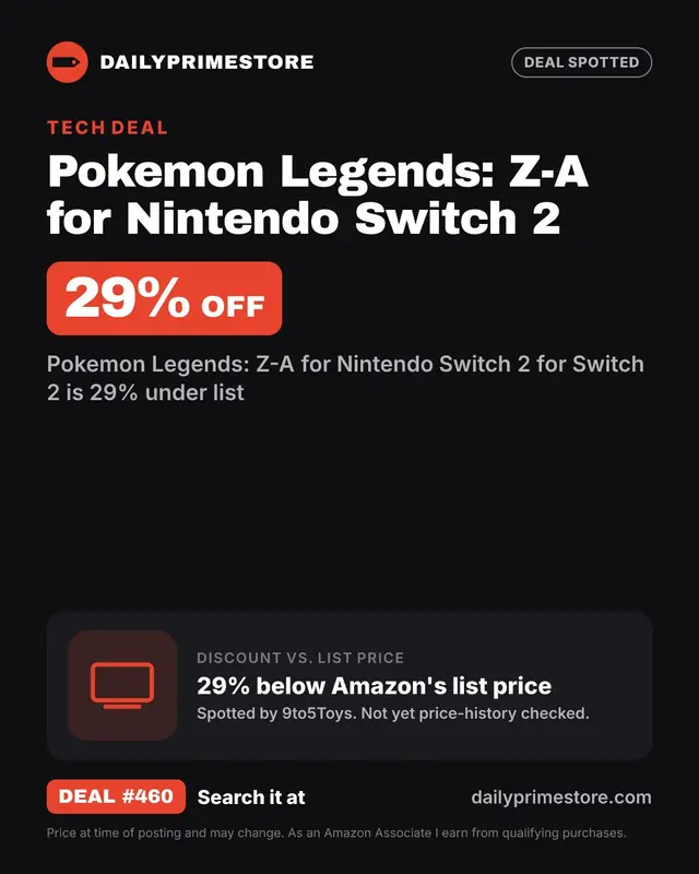 Pokemon Legends: Z-A for Nintendo Switch 2