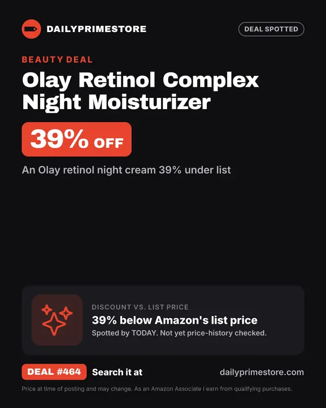 Olay Retinol Complex Night Moisturizer