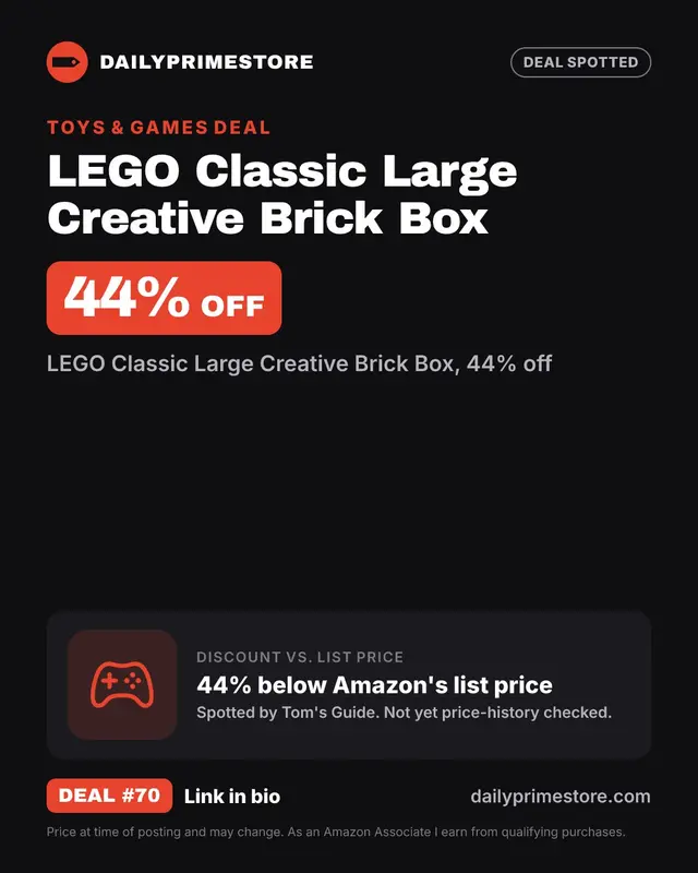 LEGO Classic Large Creative Brick Box