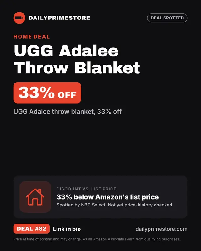 UGG Adalee Throw Blanket