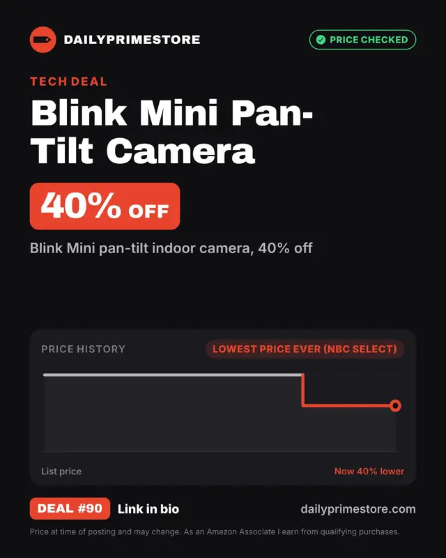 Blink Mini Pan-Tilt Camera